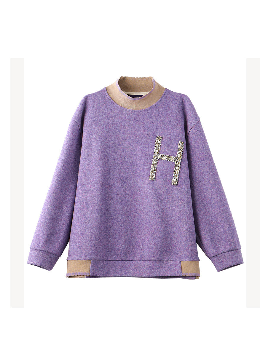Vintage Inspired Pullover with a Contemporary Edge