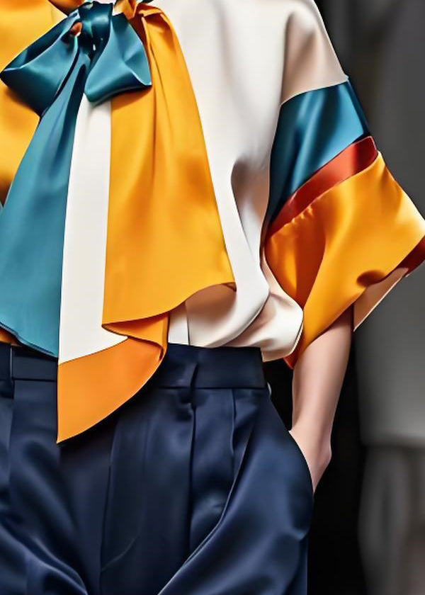 Well Tailored Blouse with a Graceful Silhouette