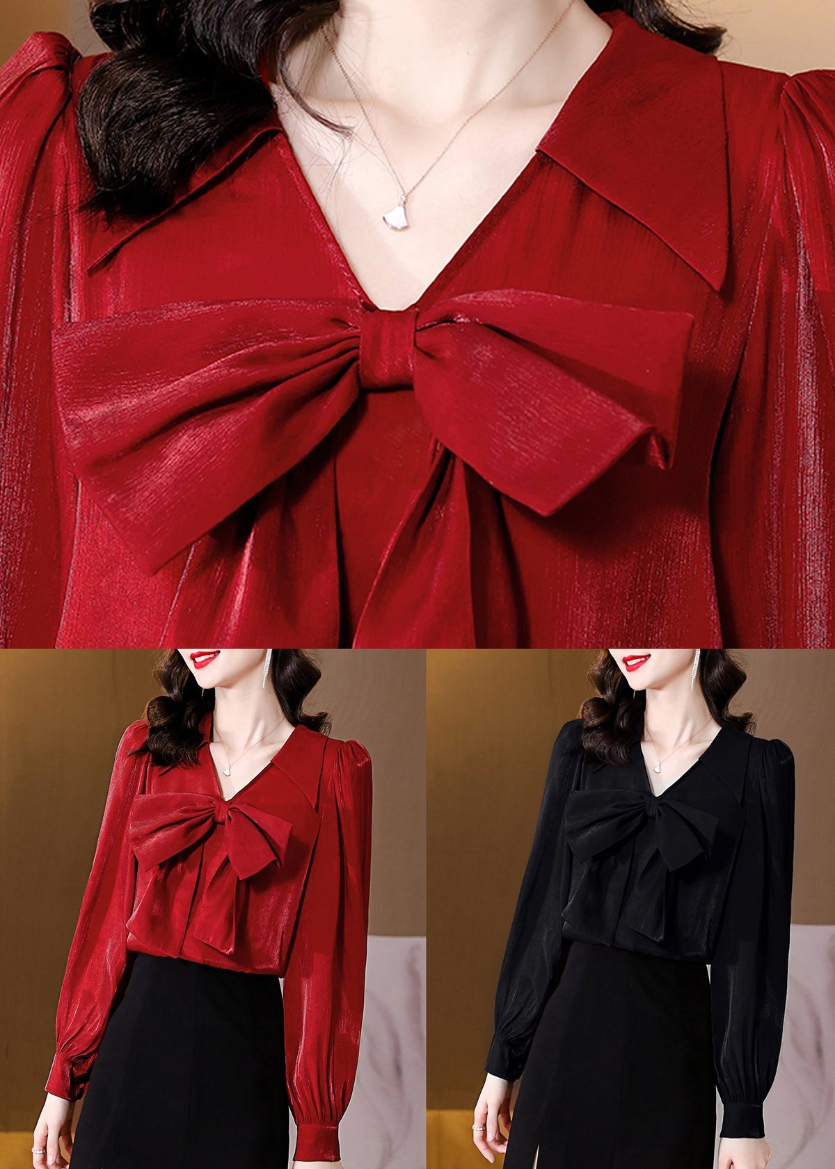 Vintage Inspired Blouse with a Contemporary Edge
