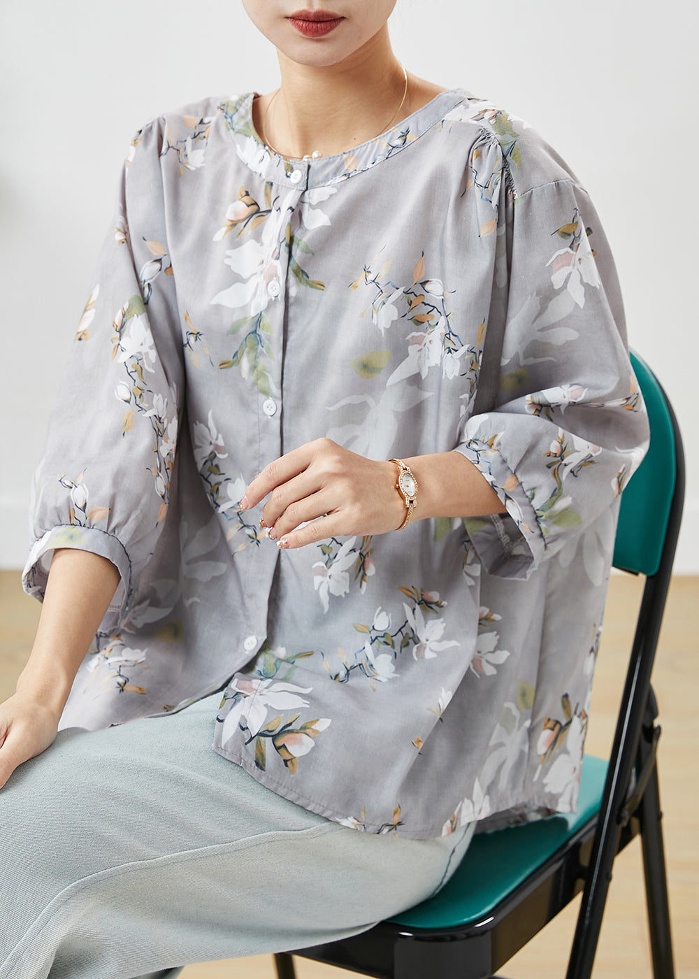 Beautifully Balanced Blouse with Timeless Character