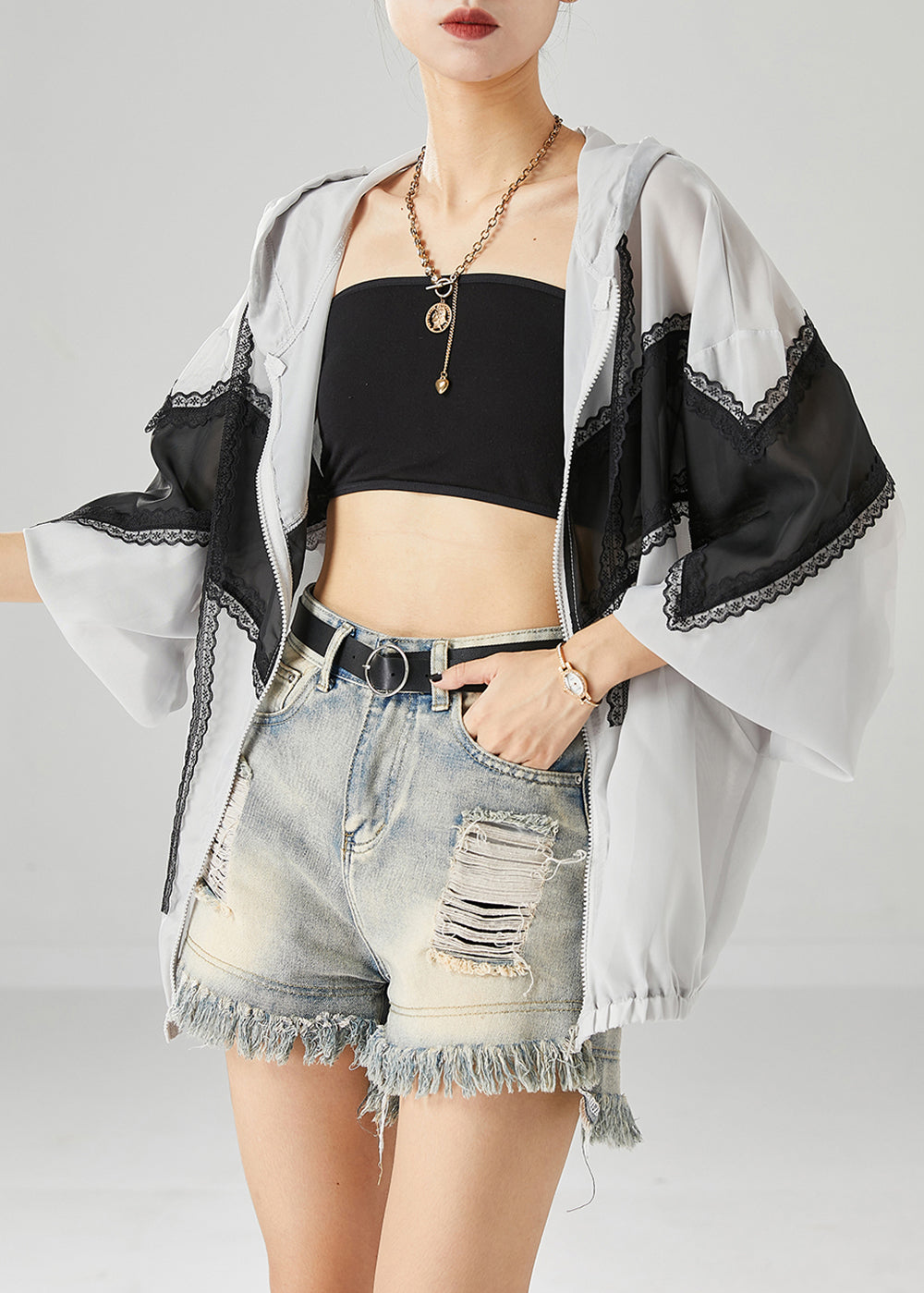 A Vintage Style Jacket with Delicate Timeless Details