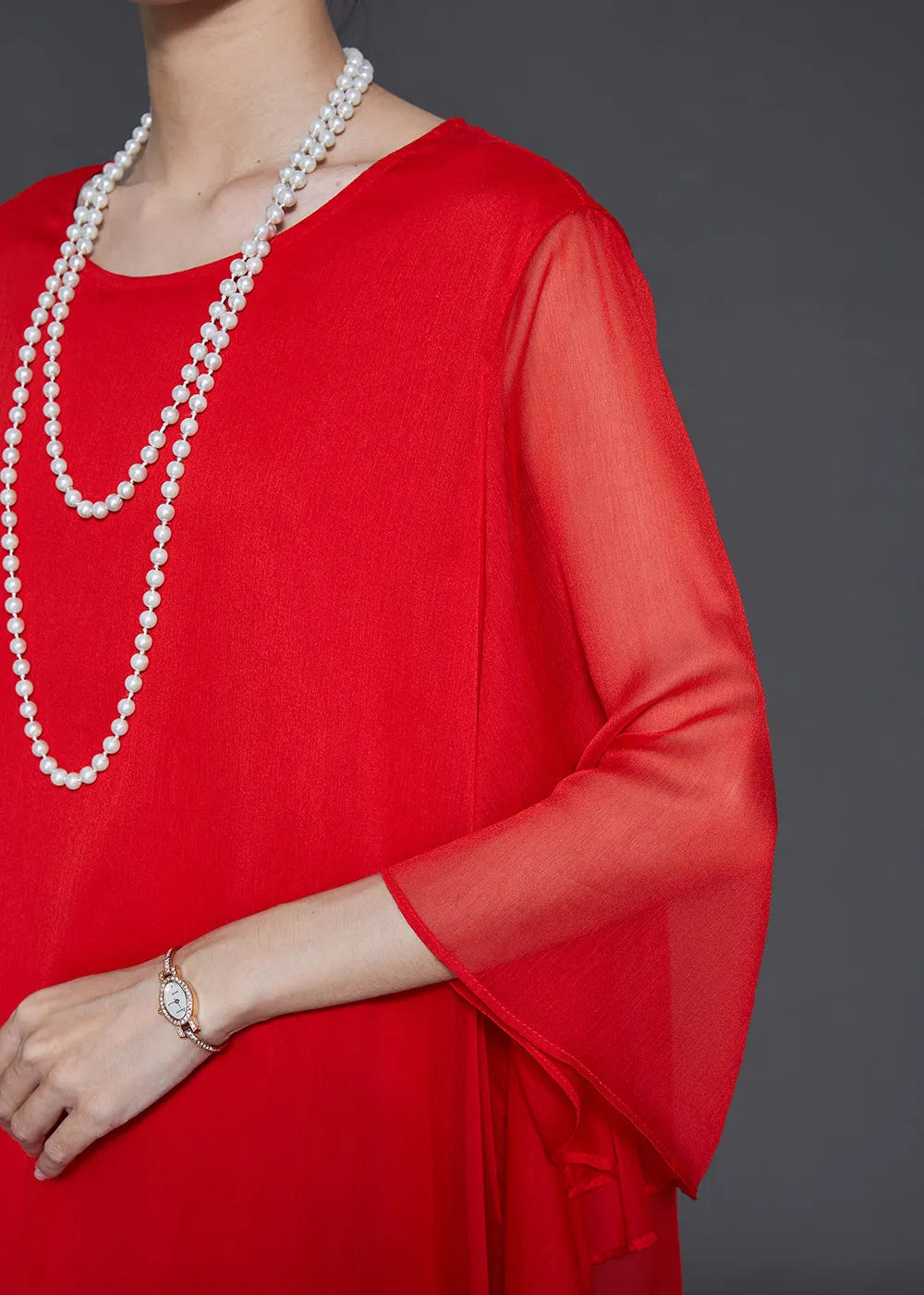 A Vintage Style Dress with Delicate Timeless Details