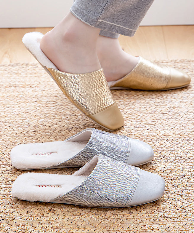 Vintage Inspired Orthopedic Slippers