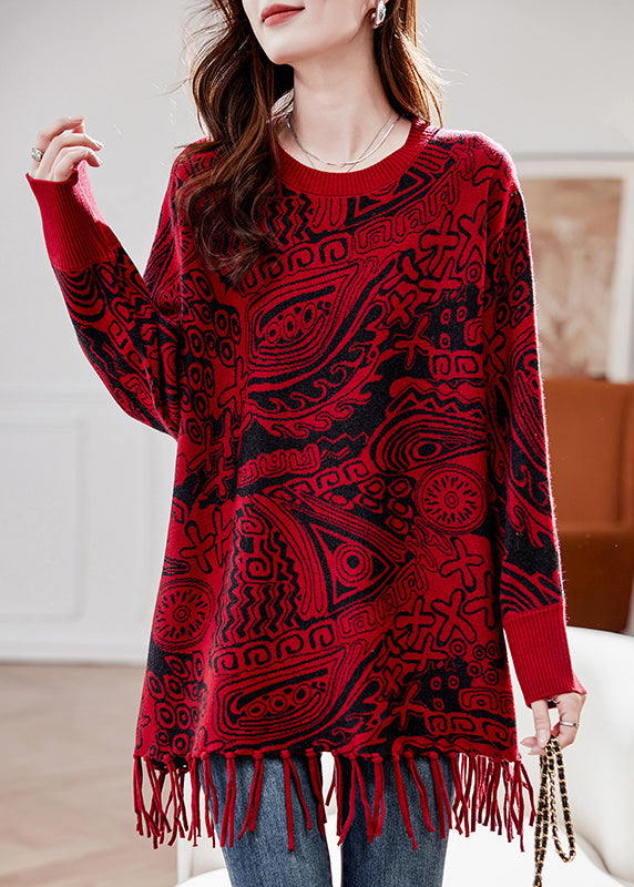Classic Vintage Sweater with a Flattering Fit