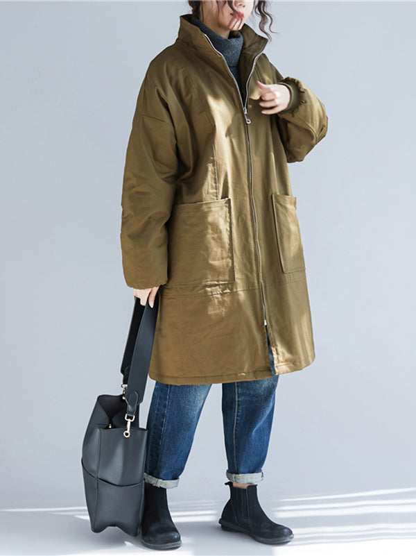 A Vintage Style Coat with Delicate Timeless Details