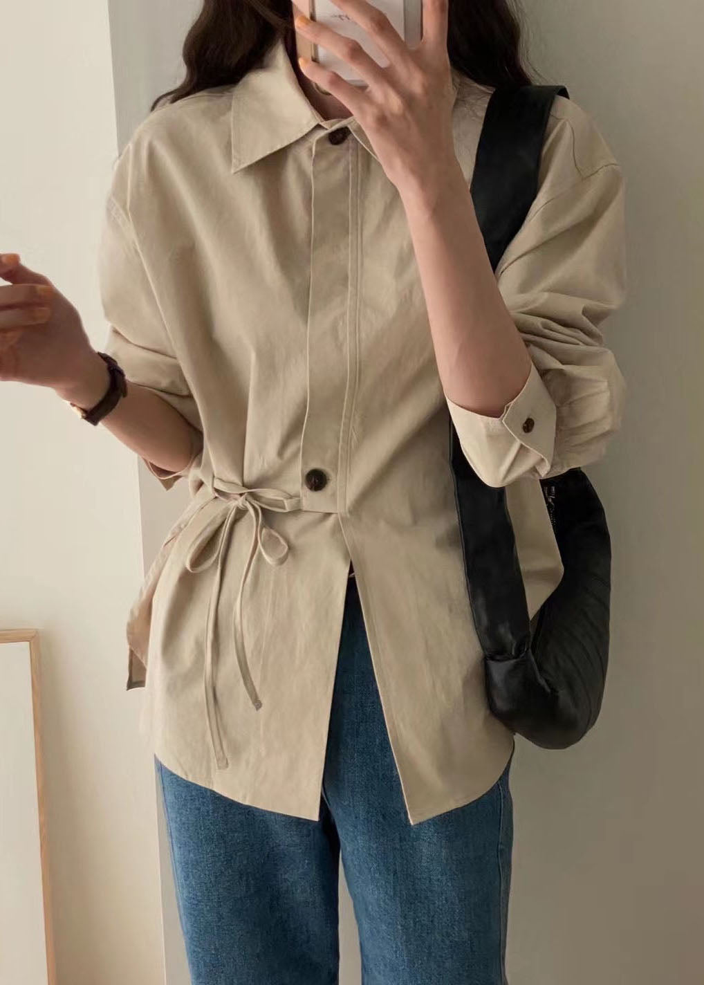 Well Tailored Shirt with a Graceful Silhouette