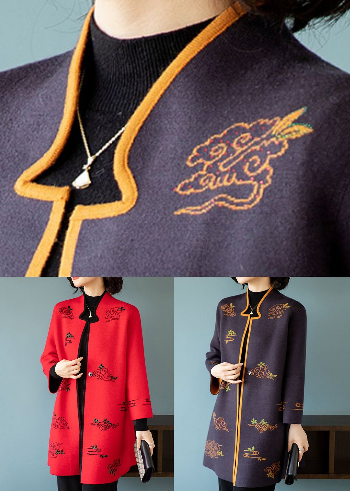 A Vintage Style Coat with Delicate Timeless Details