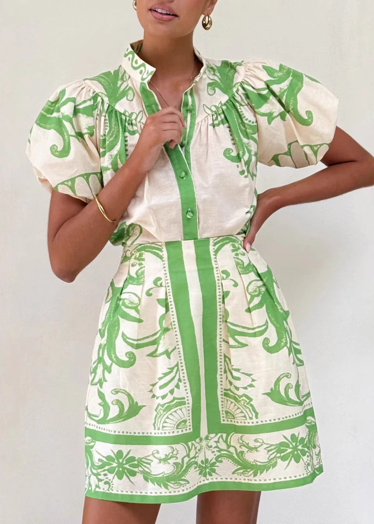 A Vintage Style Shirt with Delicate Timeless Details
