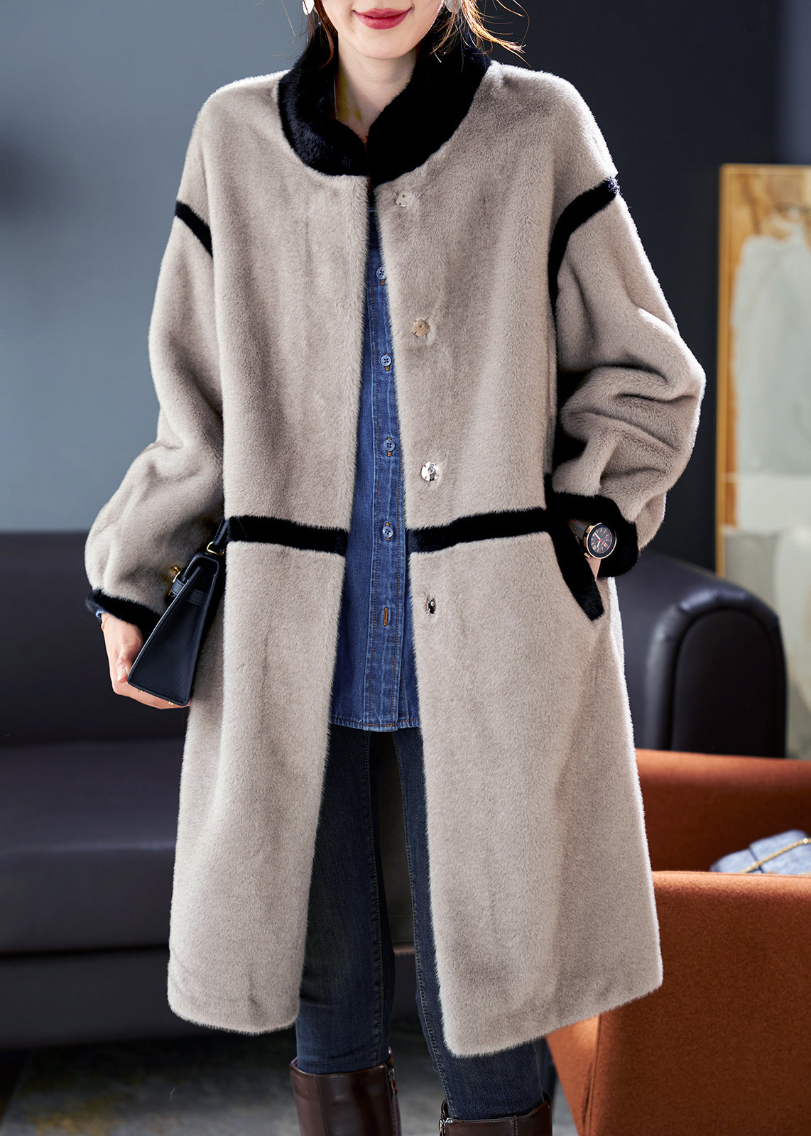 Vintage Inspired Coat with a Contemporary Edge
