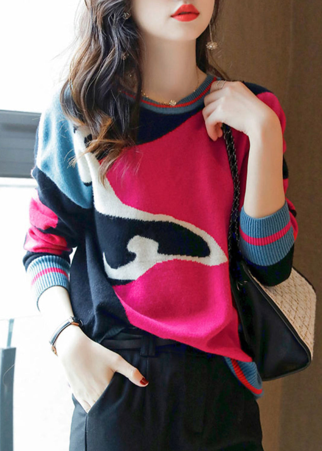 A Vintage Style Sweater with Delicate Timeless Details