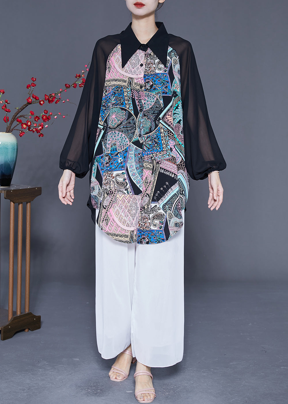 Beautifully Balanced Blouse with Timeless Character