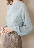 A Vintage Style Sweater with Delicate Timeless Details