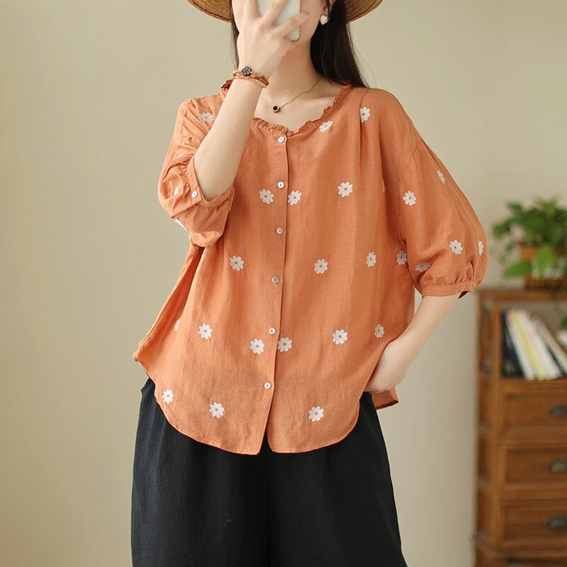 A Vintage Style Blouse with Delicate Timeless Details