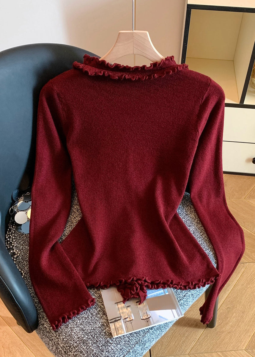 A Vintage Style Sweater with Delicate Timeless Details
