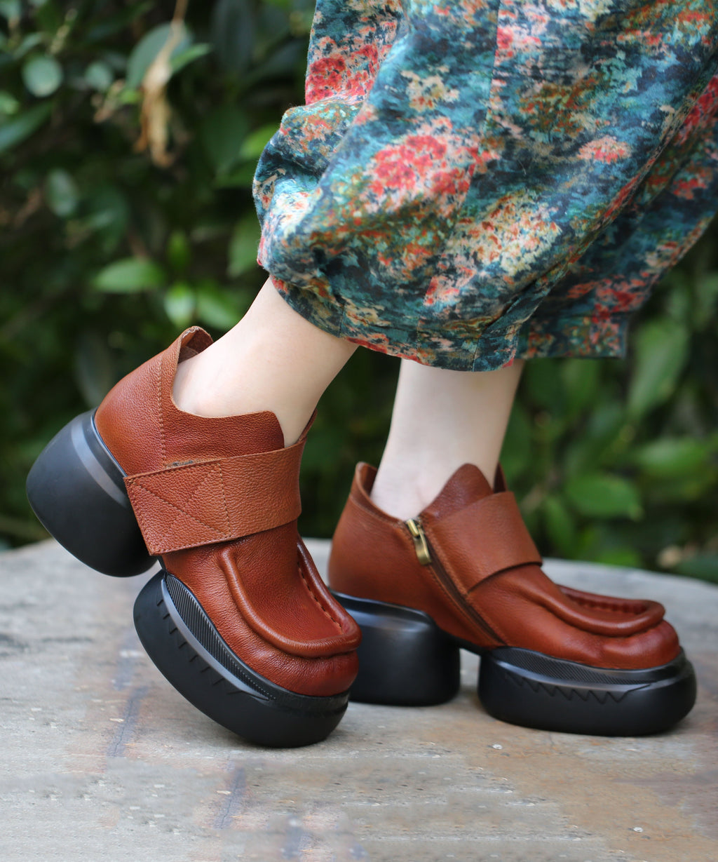Vintage Inspired Orthopedic Boots