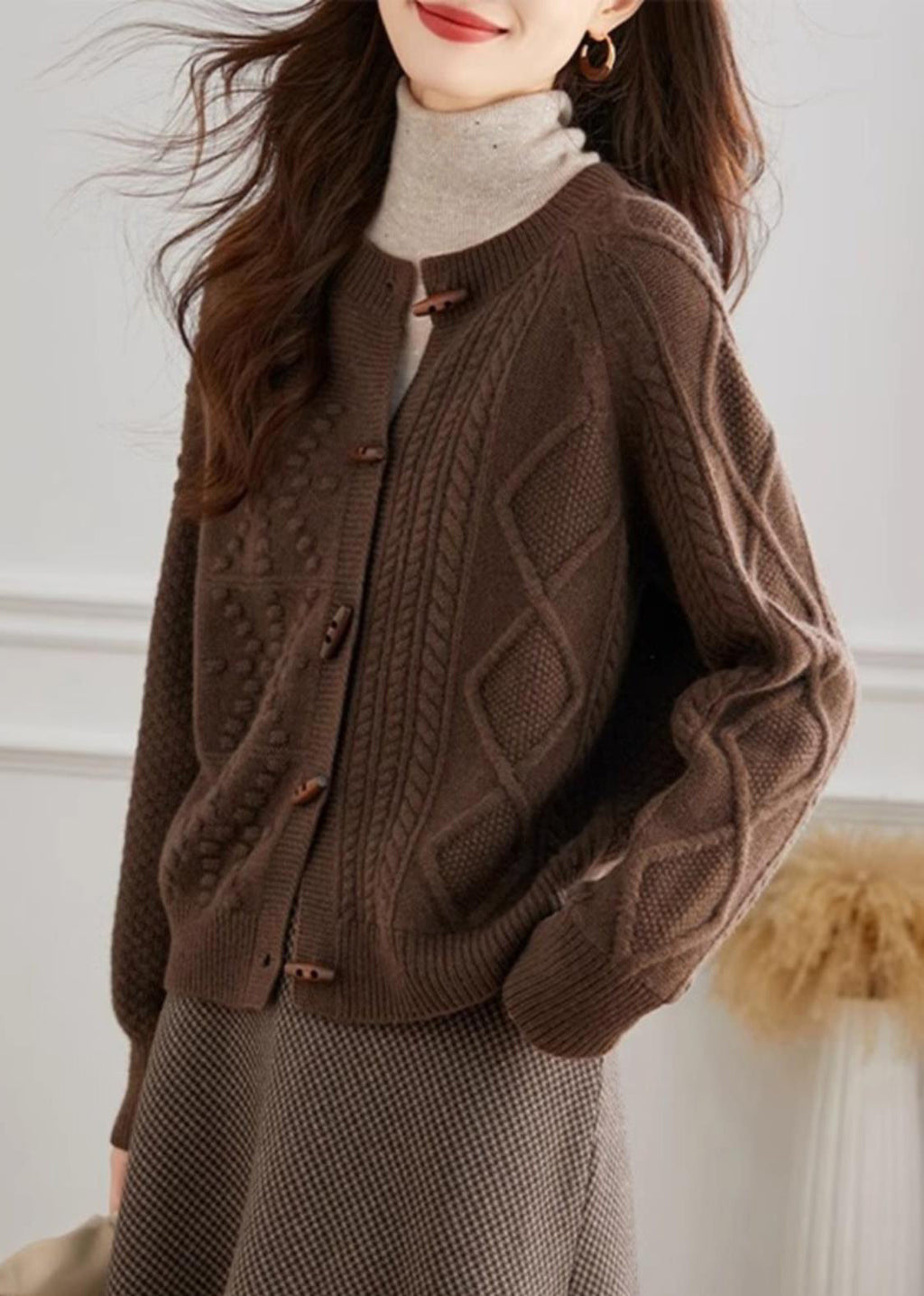 Vintage Inspired Cardigan with a Contemporary Edge
