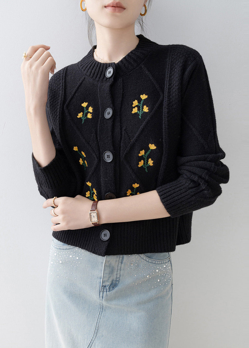 Sophisticated Cardigan with a Clean Classic Look