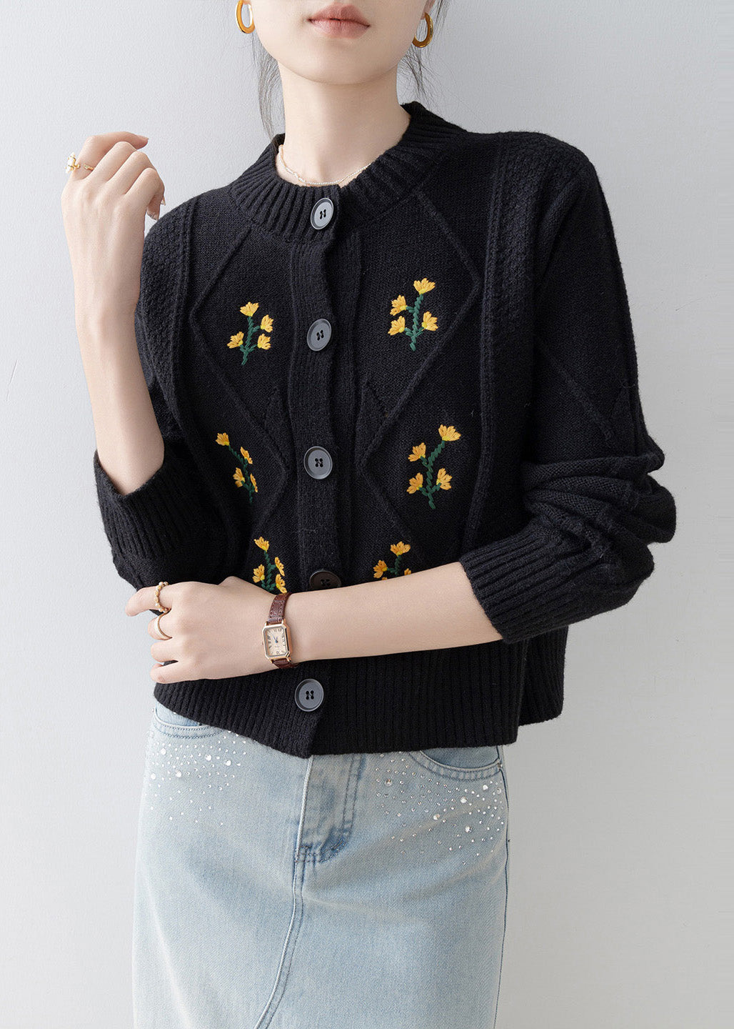 Sophisticated Cardigan with a Clean Classic Look