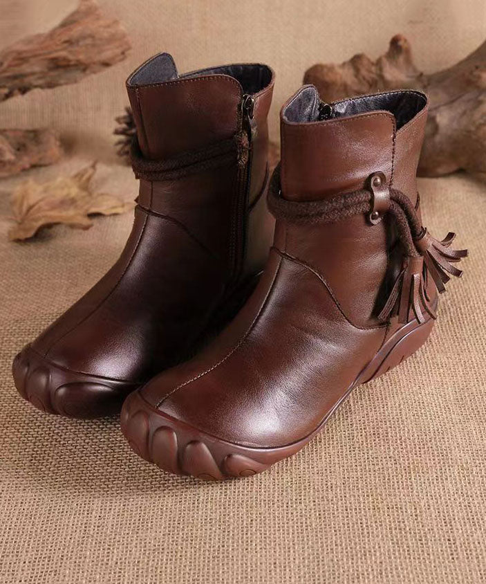 Classic Orthopedic Boots with Timeless Style