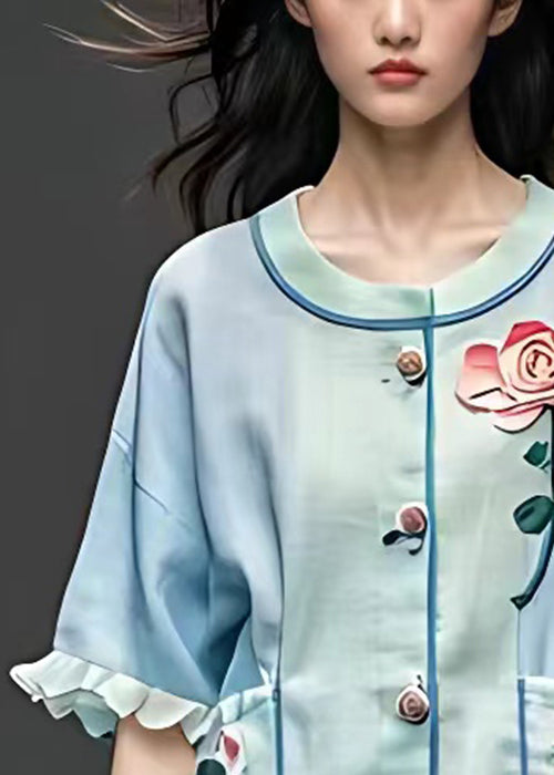 A Vintage Style Shirt with Delicate Timeless Details