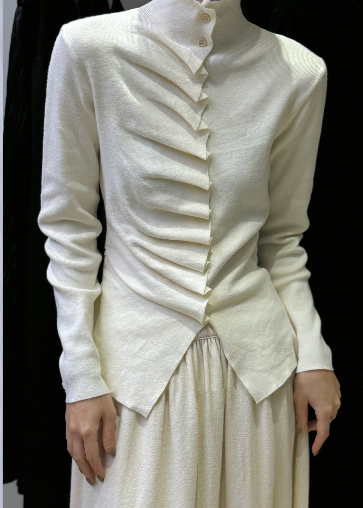 Vintage Inspired Sweater with a Contemporary Edge
