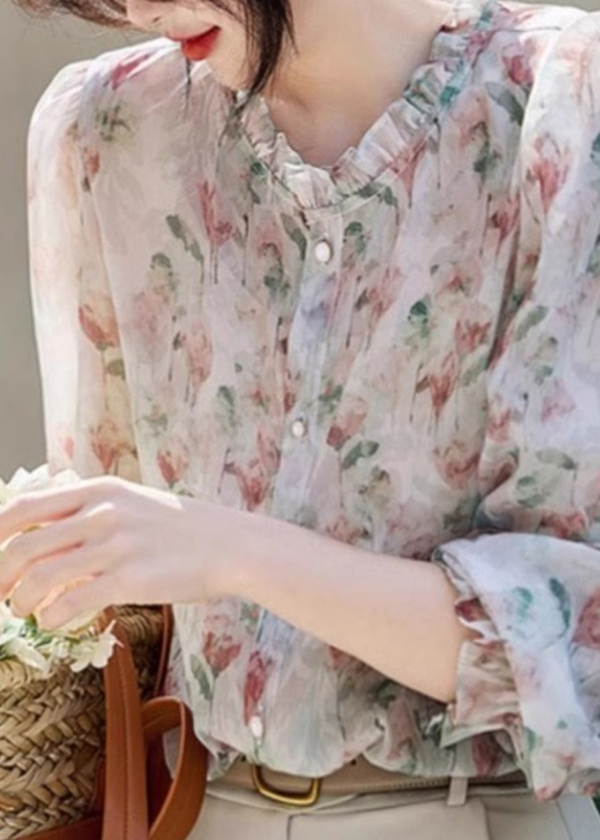A Vintage Style Shirt with Delicate Timeless Details