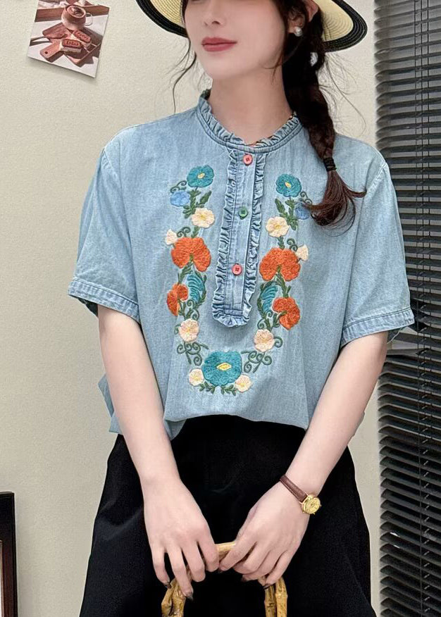 A Vintage Style Blouse with Delicate Timeless Details