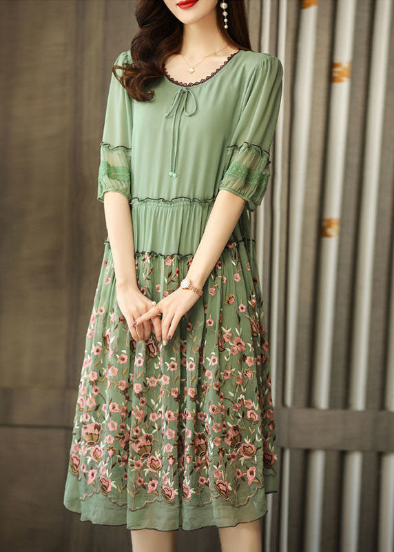 A Vintage Style Dress with Delicate Timeless Details