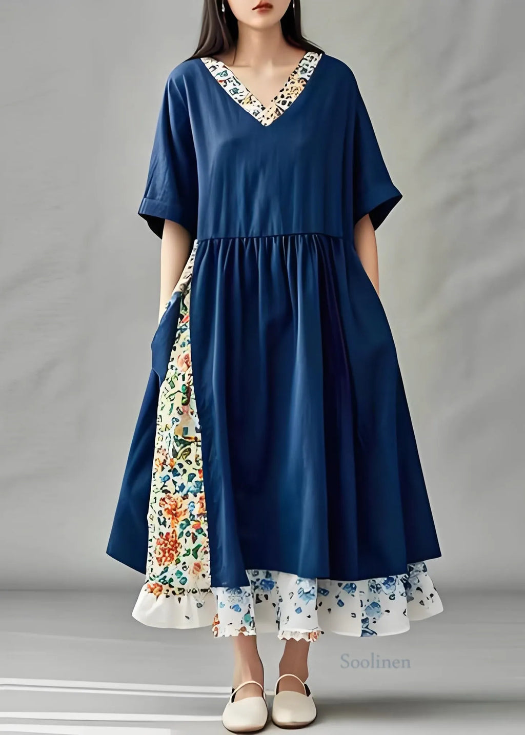 Classic Vintage Dress with a Flattering Fit