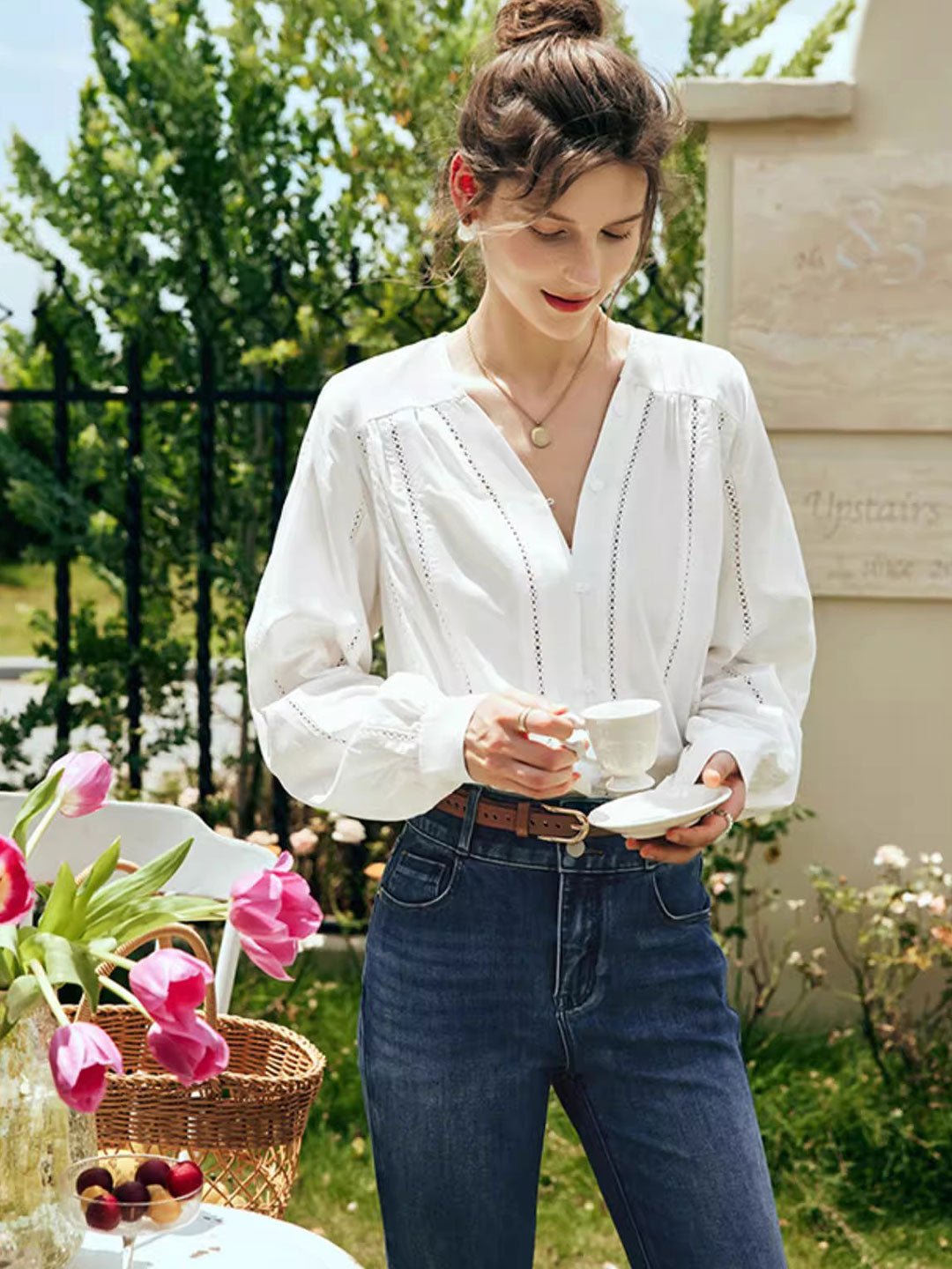 Vintage Inspired Top with a Contemporary Edge
