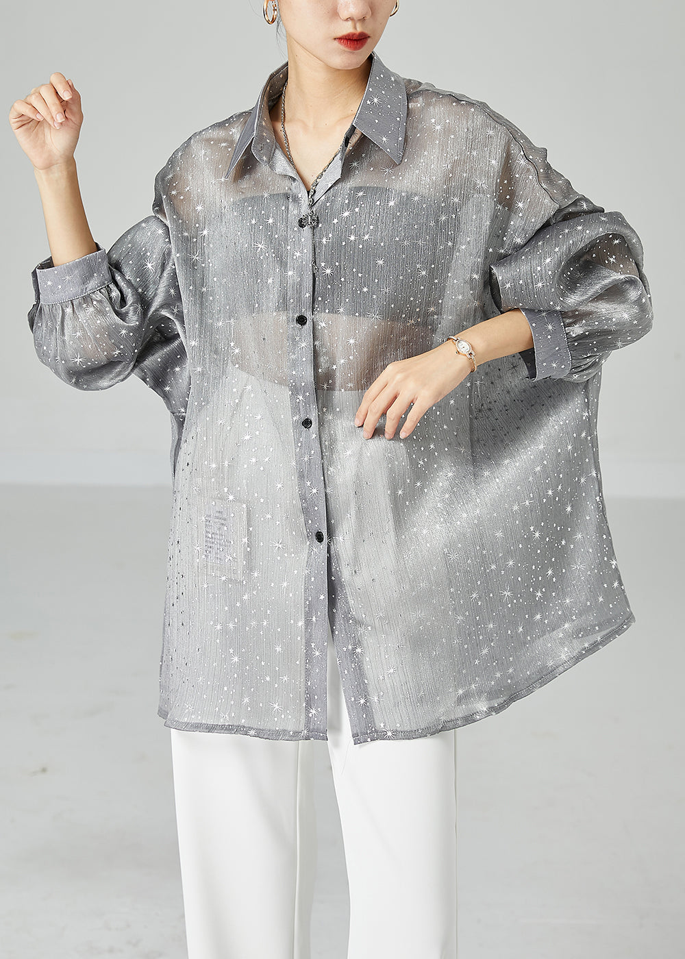 A Vintage Style Shirt with Delicate Timeless Details