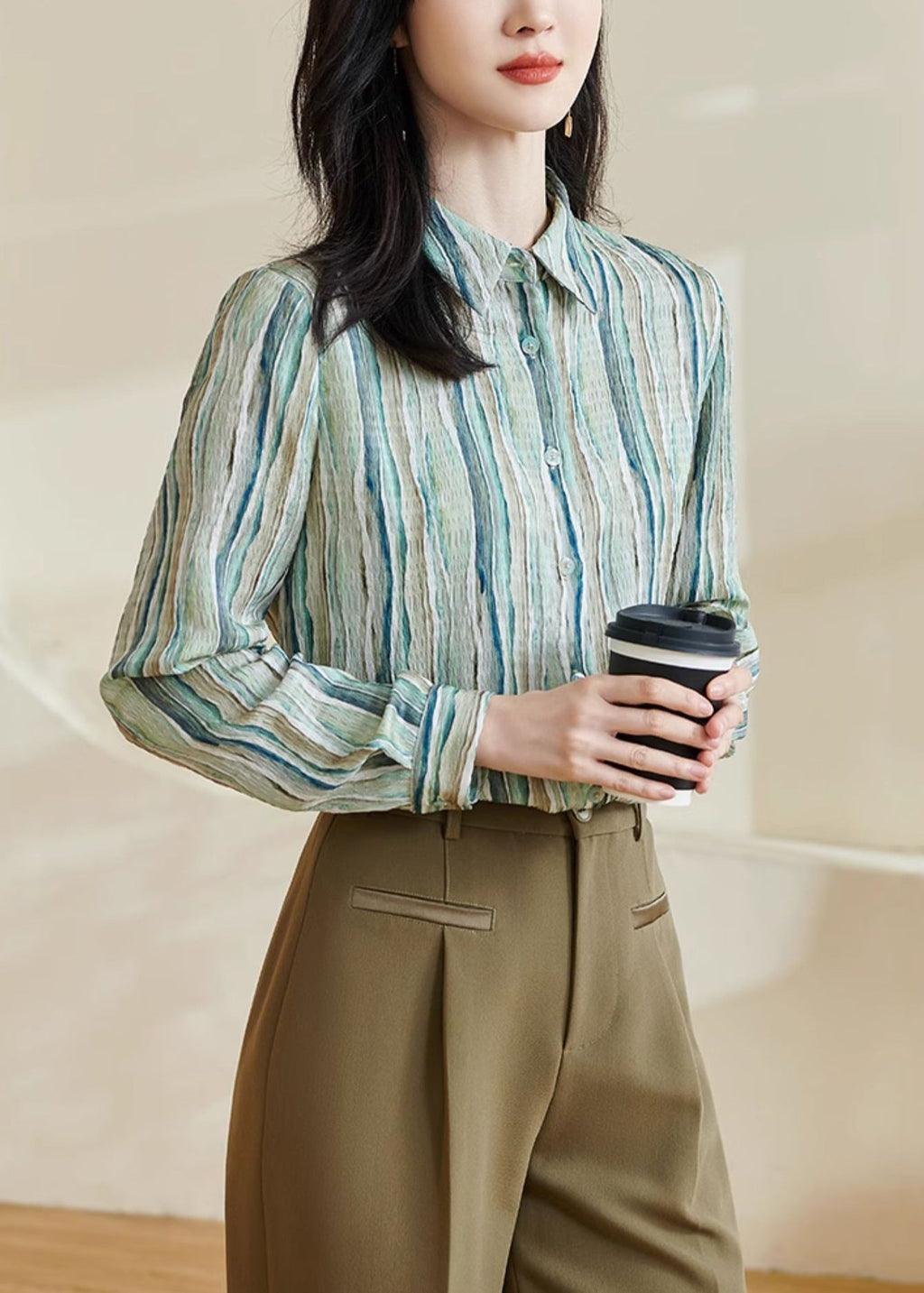 Beautifully Finished Blouse in a Timeless Design