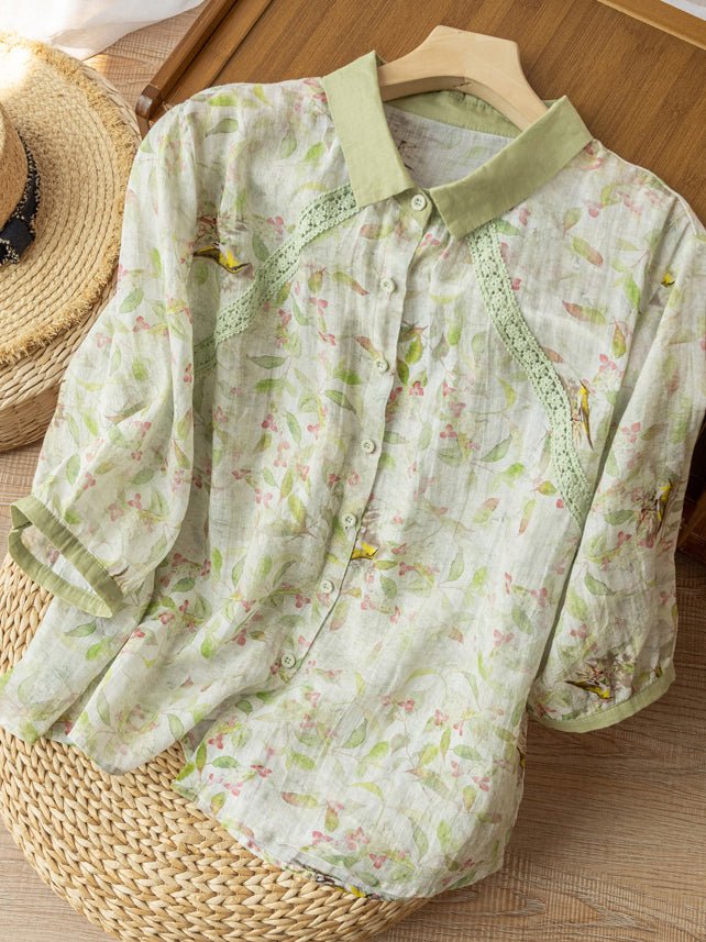Well Tailored Blouse with a Graceful Silhouette