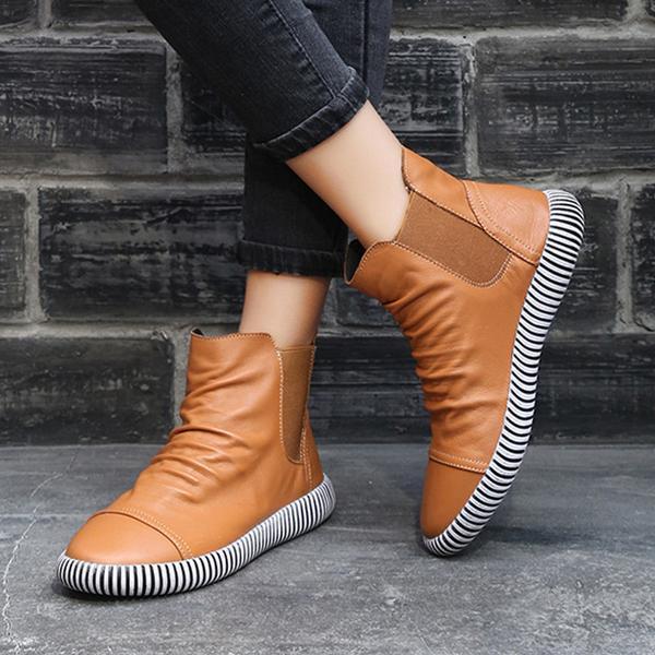 Classic Orthopedic Boots with Timeless Style
