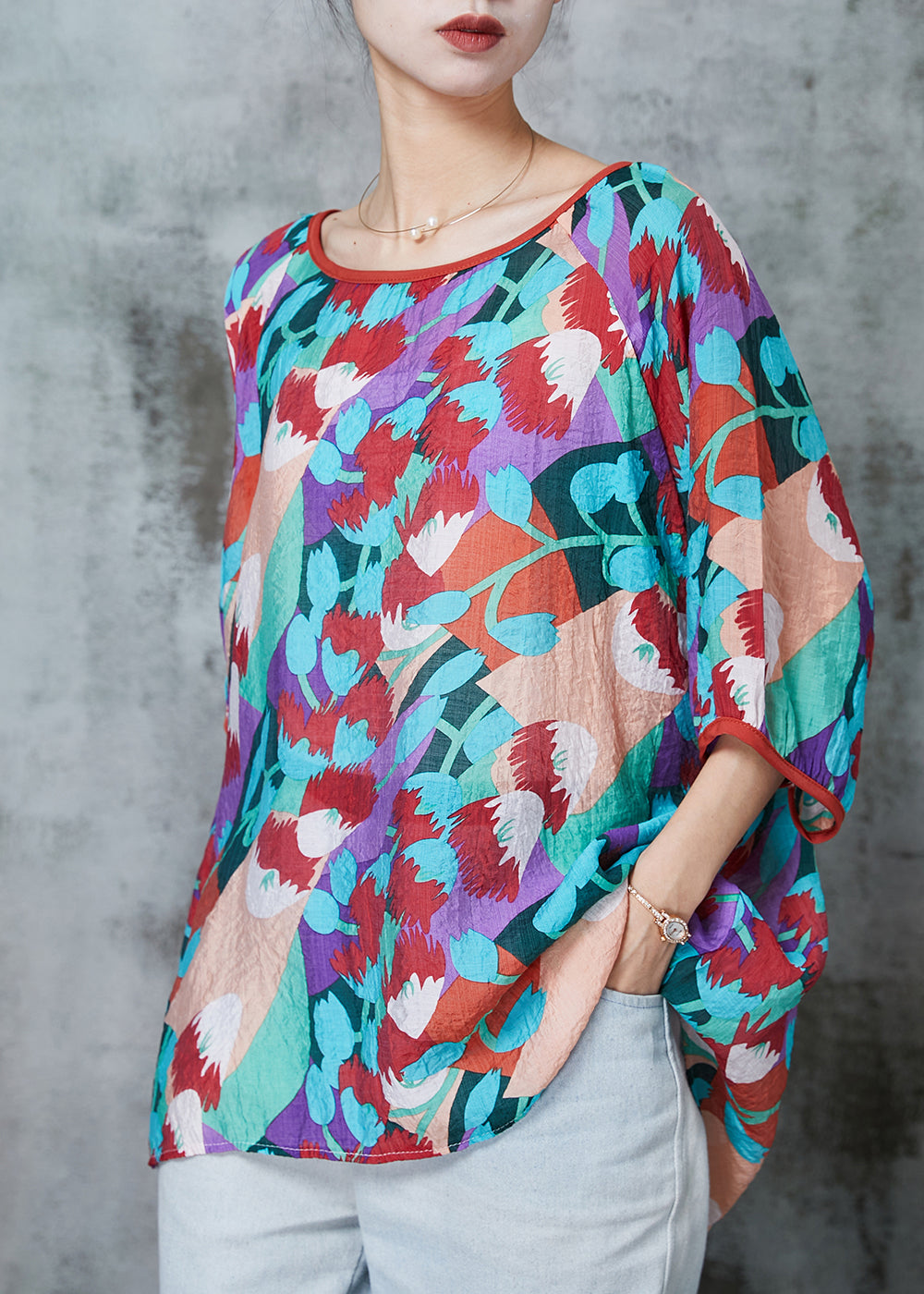 Gracefully Styled Blouse for Any Occasion