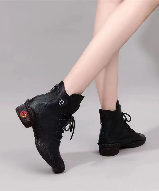 Classic Orthopedic Boots with Timeless Style