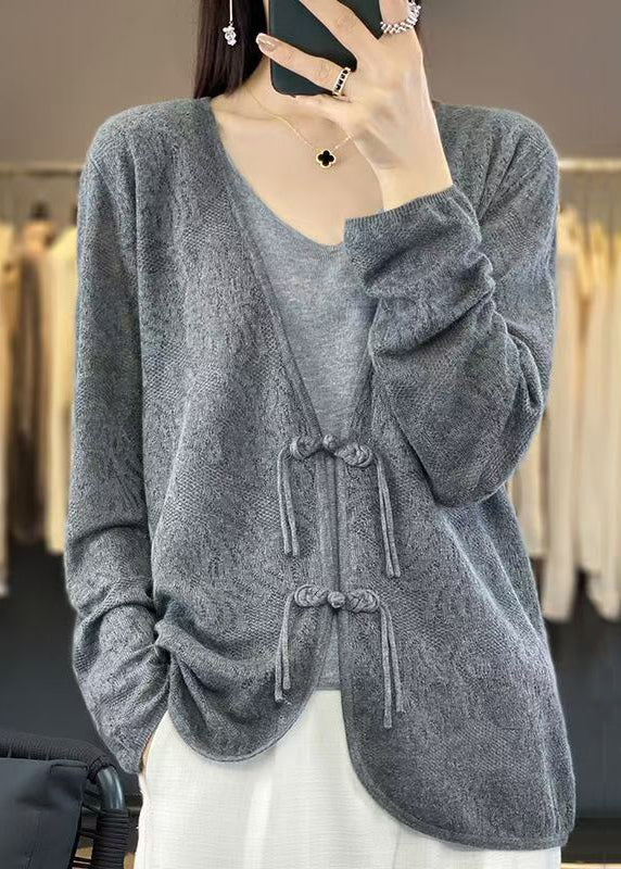 A Vintage Style Cardigan with Delicate Timeless Details