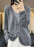 A Vintage Style Cardigan with Delicate Timeless Details