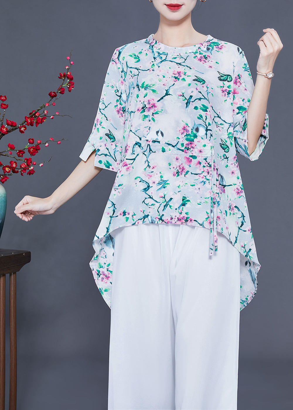 A Vintage Style Top with Delicate Timeless Details