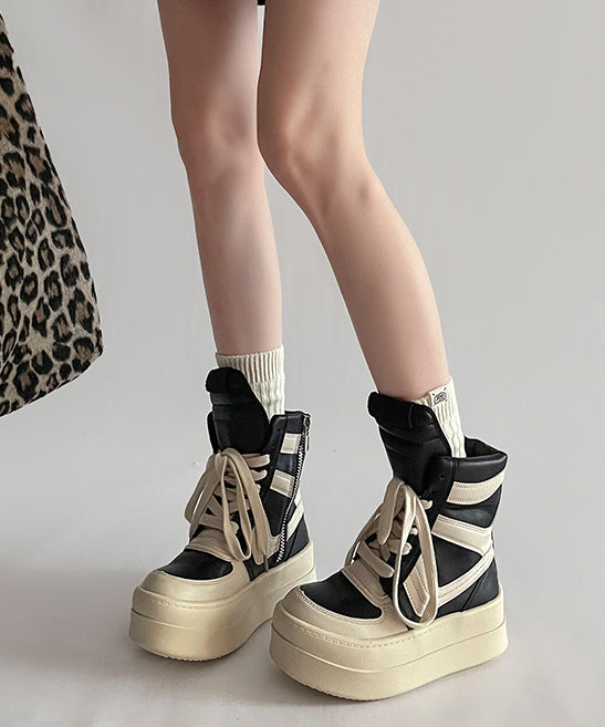 Chic Orthopedic Boots with Unique Design