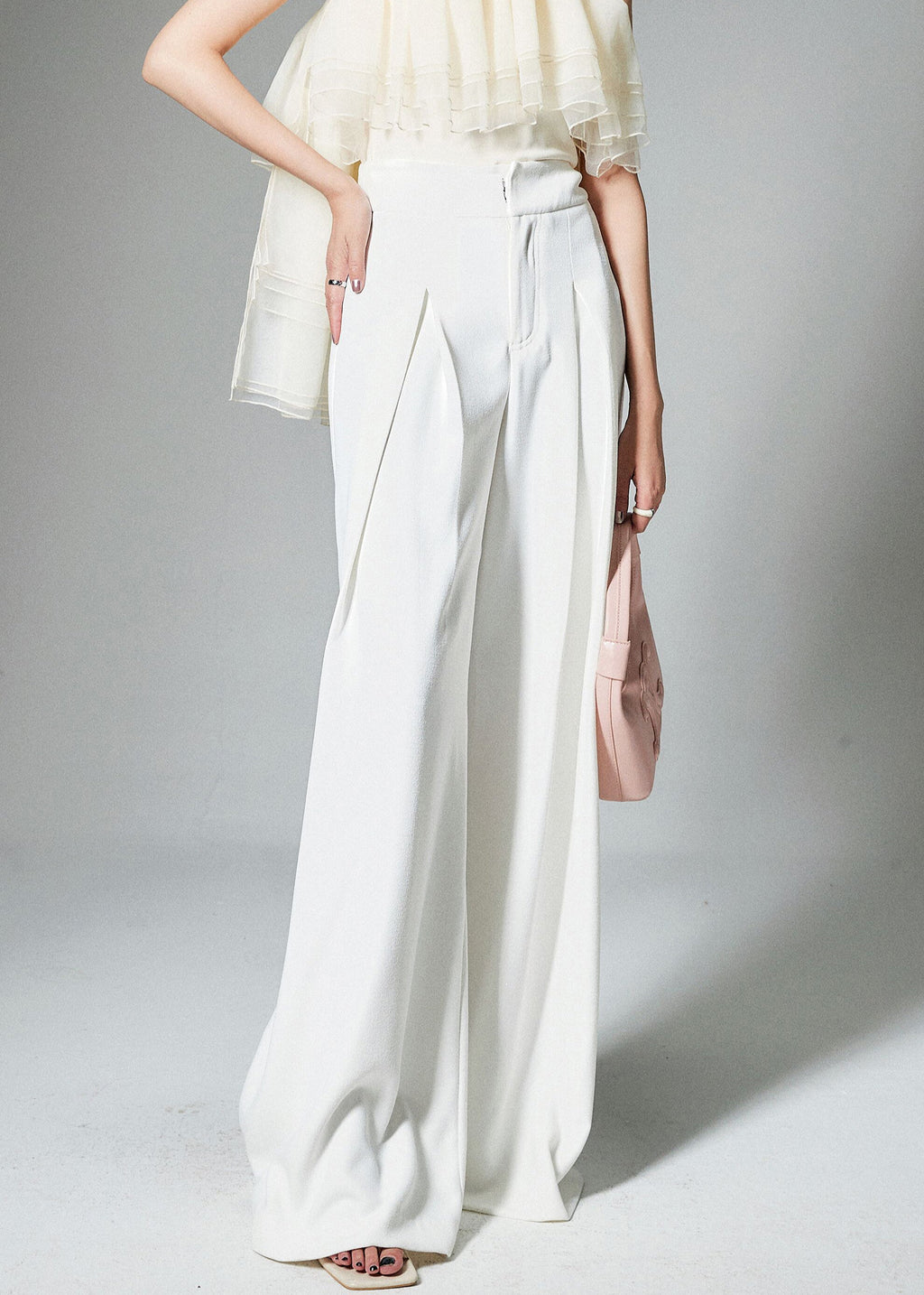 A Vintage Style Pants with Delicate Timeless Details