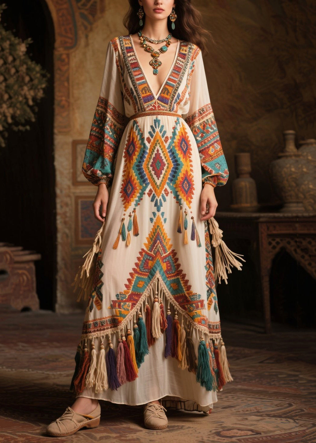 Well Tailored Dress with a Graceful Silhouette