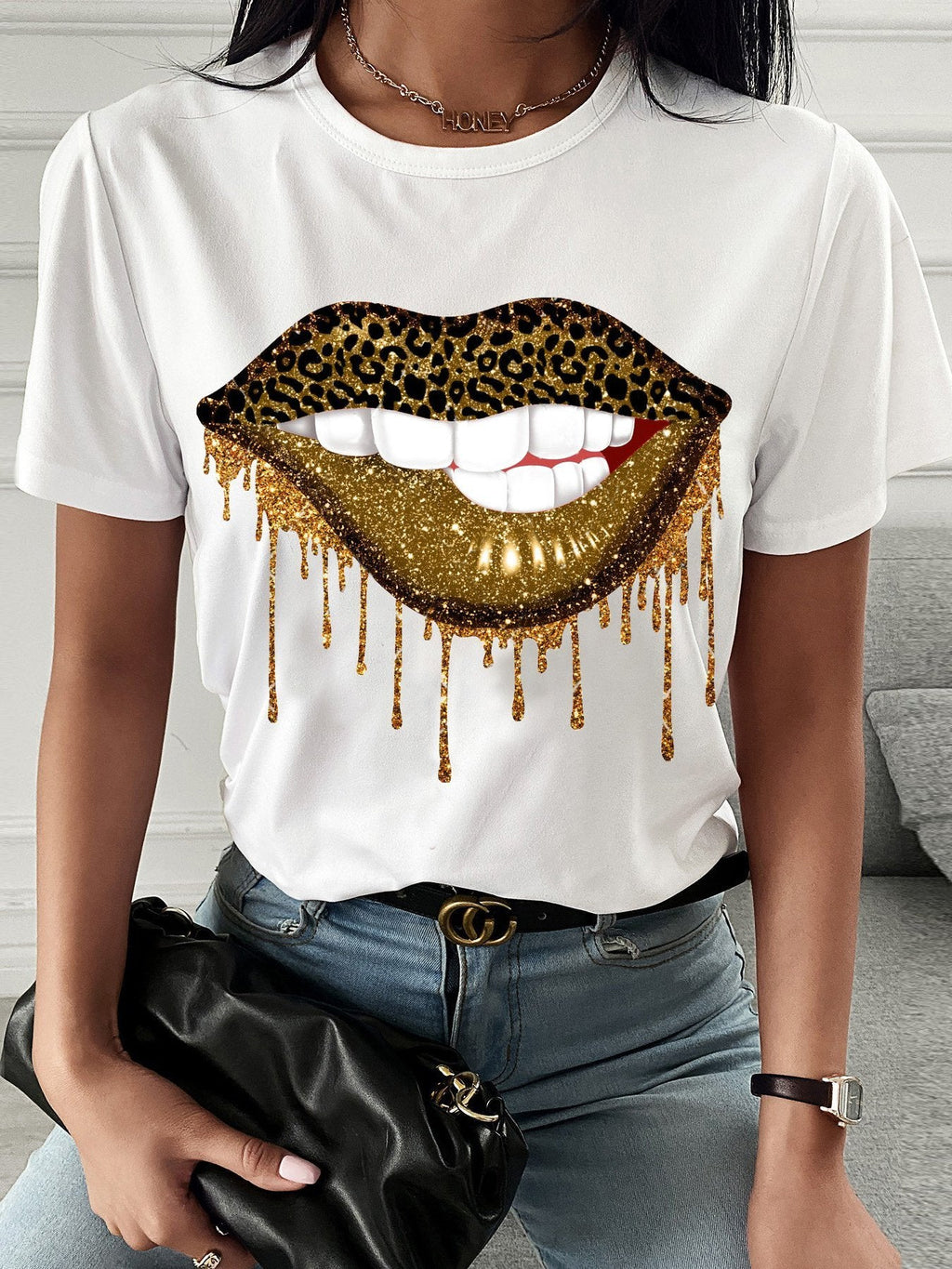 A Vintage Style T-Shirt with Delicate Timeless Details