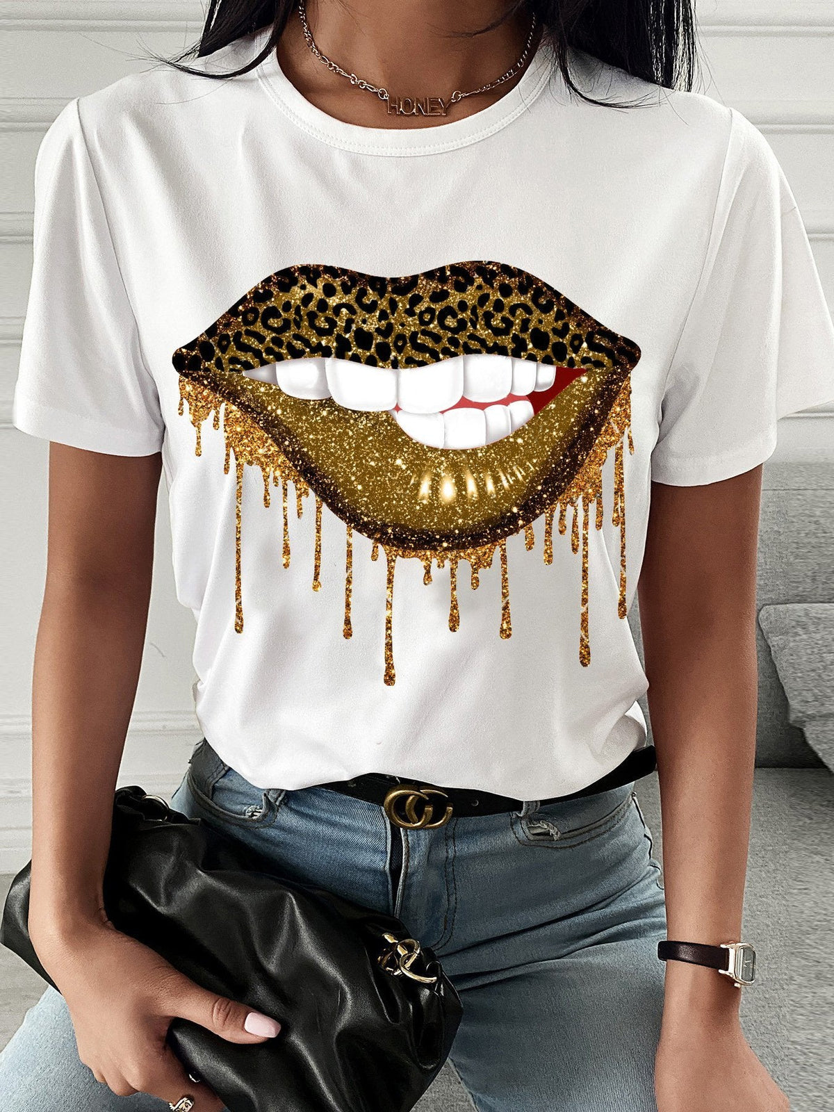 A Vintage Style T-Shirt with Delicate Timeless Details