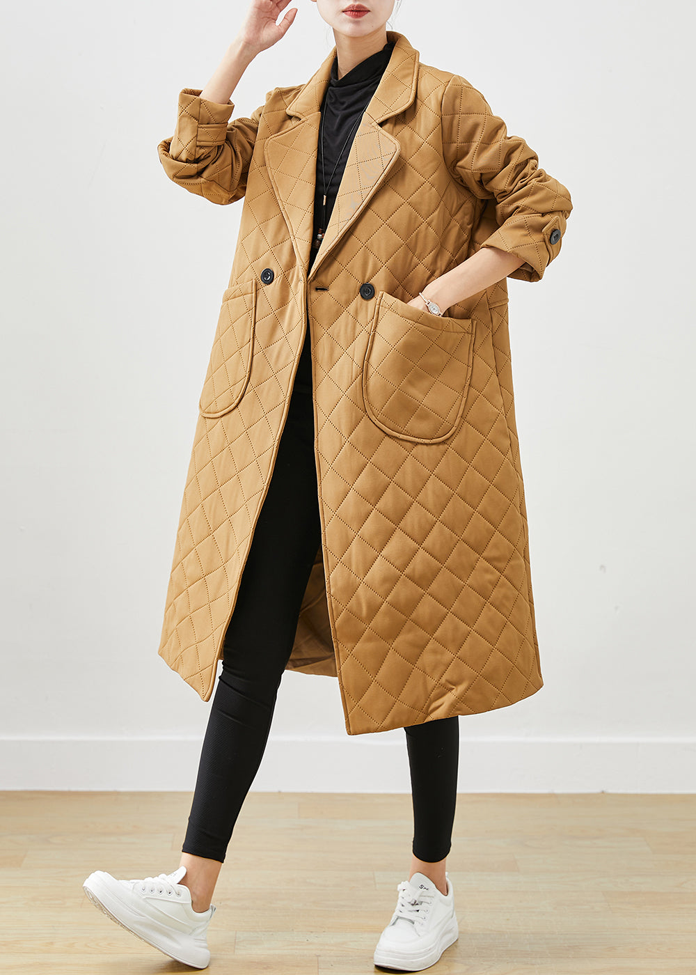 A Vintage Style Coat with Delicate Timeless Details