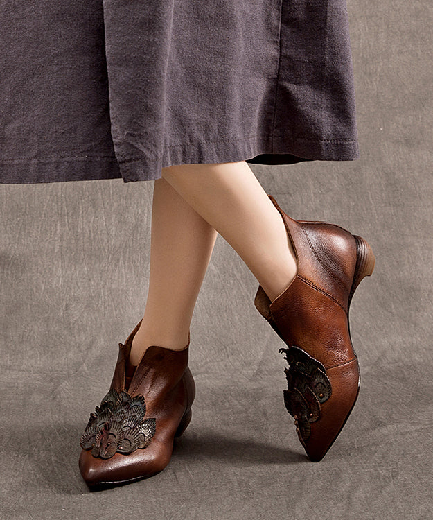 Vintage Inspired Orthopedic Boots