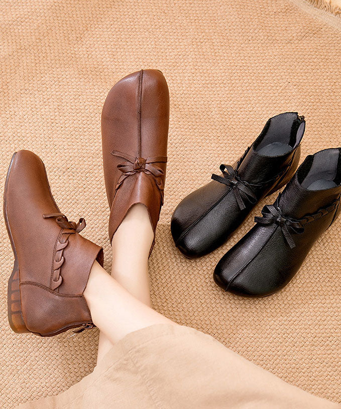 Vintage Inspired Orthopedic Boots