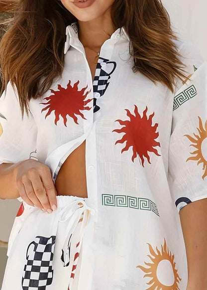 A Vintage Style Shirt with Delicate Timeless Details