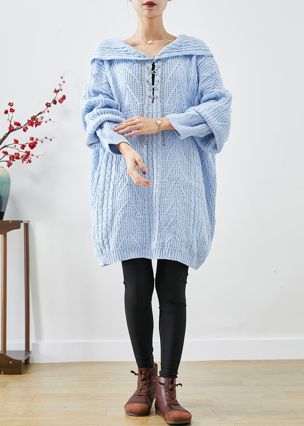 Classic Vintage Sweater with a Flattering Fit