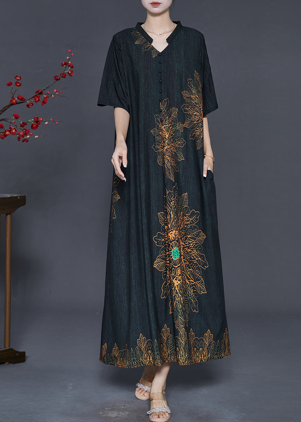 A Vintage Style Dress with Delicate Timeless Details